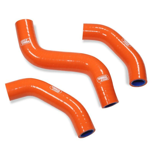COOLANT HOSE 3 PIECE KIT ORANGE 19-23 KTM HUSQVARNA GAS GAS 450 SAMCO SPORT KTM-108-OR