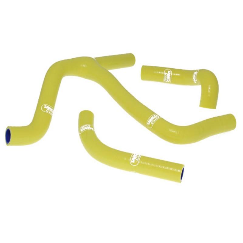 COOLANT HOSE 3 PIECE KIT YELLOW 08-14 SUZUKI 450 RM Z 'Y' RACE DESIGN SAMCO SUZ-28-YE