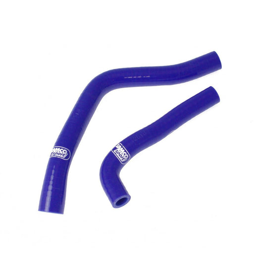 COOLANT HOSE 2 PIECE KIT BLUE 05-10 YAMAHA 125 DT SAMCO SPORT YAM-19-BU