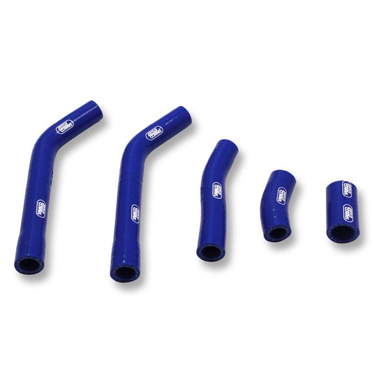 COOLANT HOSE 5 PIECE KIT BLUE 89-92 YAMAHA 125 YZ SAMCO SPORT YAM-74-BU