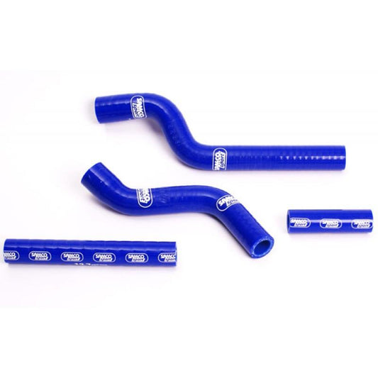 COOLANT HOSE 4 PIECE KIT BLUE 07-09 YAMAHA 250 YZ F SAMCO SPORT YAM-14-BU