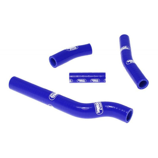 COOLANT HOSE 4 PIECE KIT BLUE YAMAHA 450 WR YZ F SAMCO SPORT YAM-21-BU