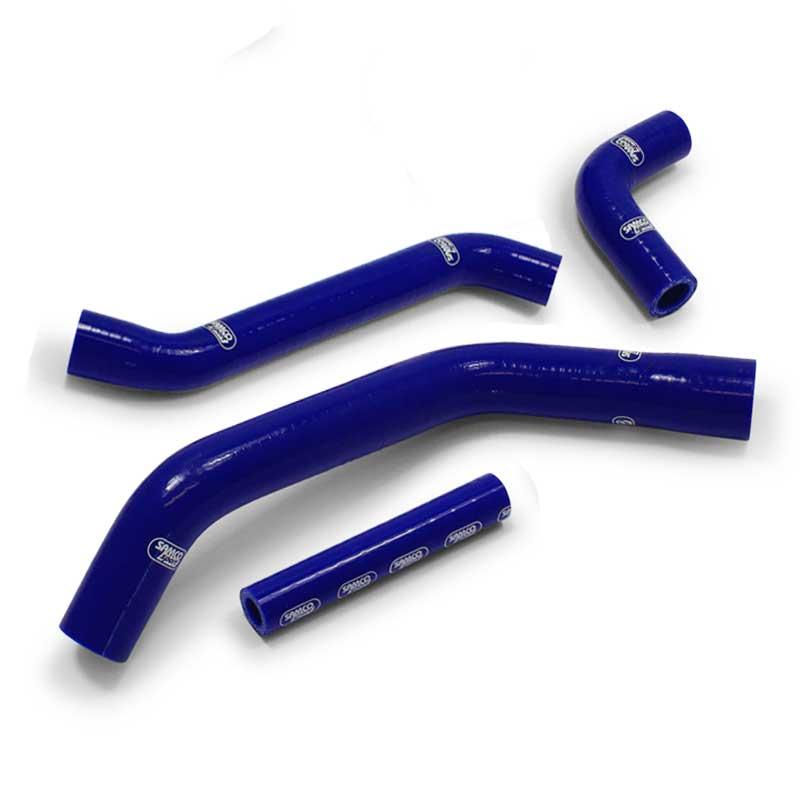 COOLANT HOSE 4 PIECE KIT BLUE YAMAHA 450 WR YZ F OEM DESIGN SAMCO SPORT YAM-85-BU
