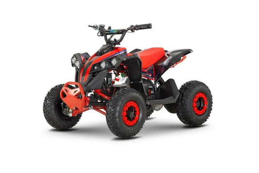 Trail Blazer Elite 2025 48V 1200W Kids Electric Quad Bike RED