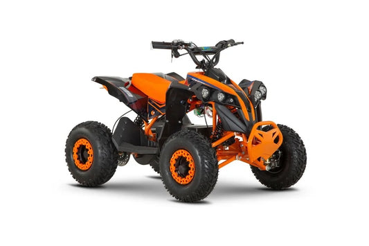 Trail Blazer Elite 2025 48V 1200W Kids Electric Quad Bike orange