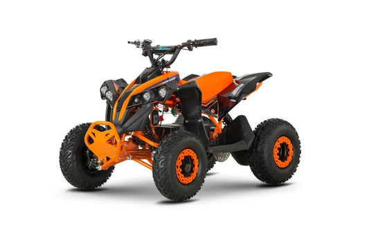 Trail Blazer Elite 2025 48V 1200W Kids Electric Quad Bike orange