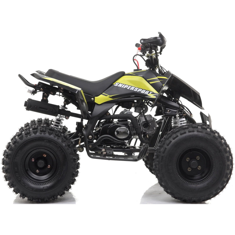 120cc Sniper Pro Quad Bike – Fully Automatic with Reverse Black